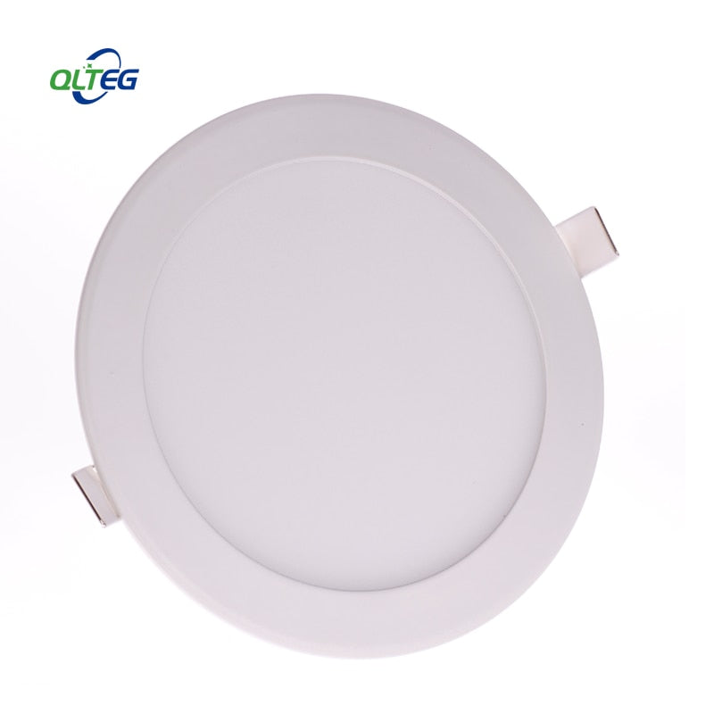 Ultra thin 3W 6W 9W 12W 15W 18W 24W Square LED panel downlight Round LED Ceiling Recessed Lights 4000K Neutral LED Panel Light