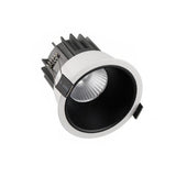 Dimmable LED Downlight AC85-265V Recessed 10W COB LED Spot Light Ceiling Lamp Light for Indoor Lighting White Body