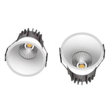 Dimmable LED Downlight AC85-265V Recessed 10W COB LED Spot Light Ceiling Lamp Light for Indoor Lighting White Body