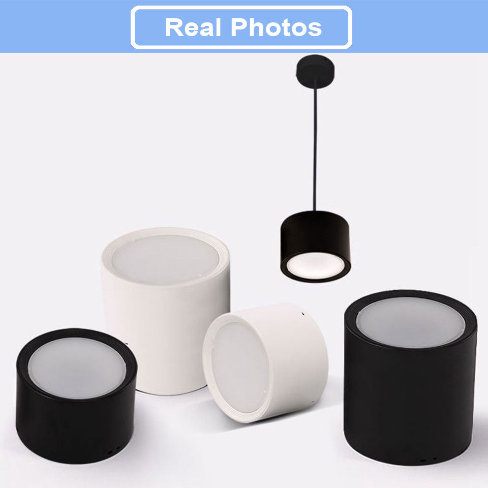 LED Chandelier Light 4pcs Surface Mounted 5W 7W 9W 12W 15W 18W LED downlight Open Mounted LED Ceiling Lamps AC85-265V 110V