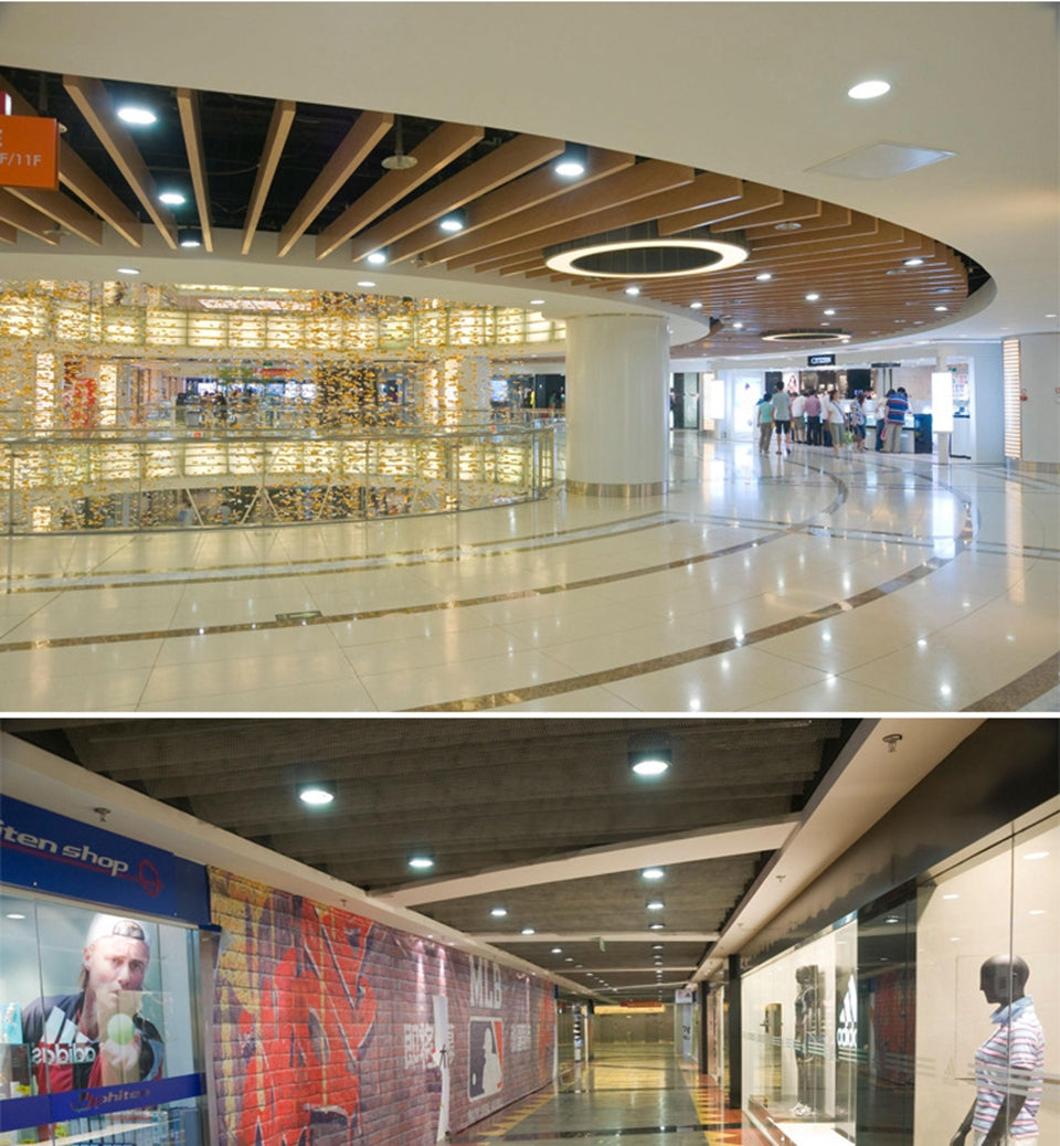 LED Chandelier Light 4pcs Surface Mounted 5W 7W 9W 12W 15W 18W LED downlight Open Mounted LED Ceiling Lamps AC85-265V 110V