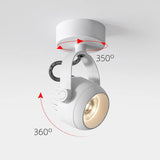 Ceiling Led Spot Lights Lamp Round Nordic 5W 10W Adjustable 220v Angle Home/Commercial Anti-Glare Folding Rotary Downlight Store