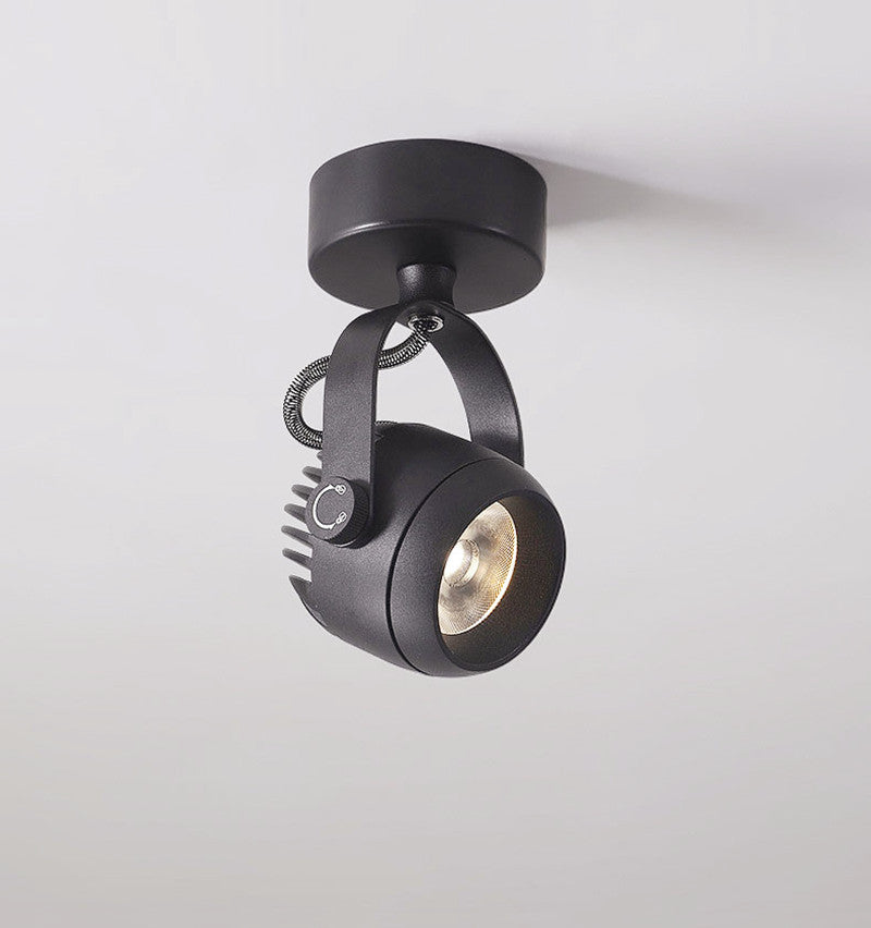 Ceiling Led Spot Lights Lamp Round Nordic 5W 10W Adjustable 220v Angle Home/Commercial Anti-Glare Folding Rotary Downlight Store