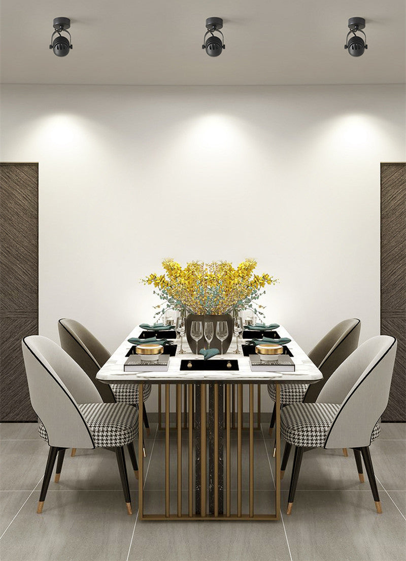 Ceiling Led Spot Lights Lamp Round Nordic 5W 10W Adjustable 220v Angle Home/Commercial Anti-Glare Folding Rotary Downlight Store