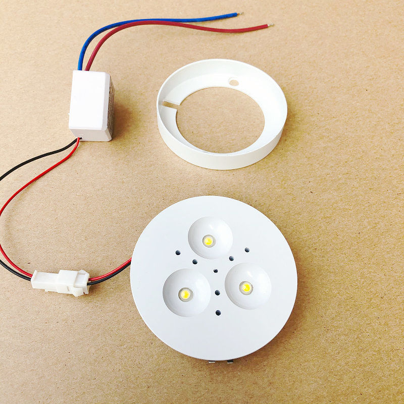 LED cabinet light 3*3W LED downlight AC85-265V Mini LED lamp white or Warm white