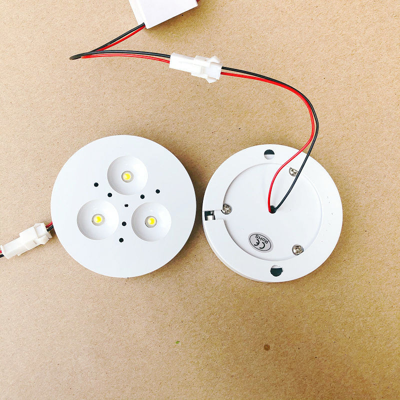 LED cabinet light 3*3W LED downlight AC85-265V Mini LED lamp white or Warm white