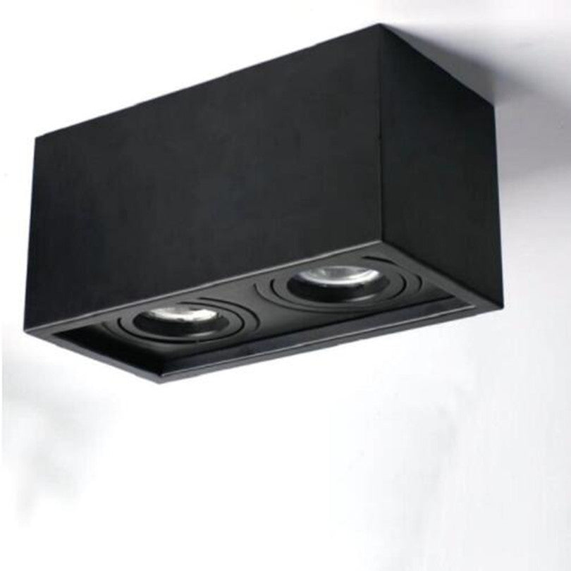 Dimmable 20W Square 6x LED Downlights 110V 220V LED Recessed Ceiling Lamps Down Light for Clothing Shoes Shop Stores