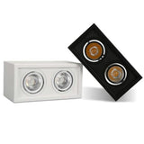 Dimmable 20W Square 6x LED Downlights 110V 220V LED Recessed Ceiling Lamps Down Light for Clothing Shoes Shop Stores