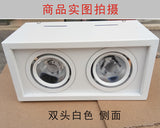 Dimmable 20W Square 6x LED Downlights 110V 220V LED Recessed Ceiling Lamps Down Light for Clothing Shoes Shop Stores