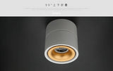 360 degree rotation Round LED Downlight 10W 15W Aluminum AC110V 220V LED Down Light Ceiling Recessed Spot Light