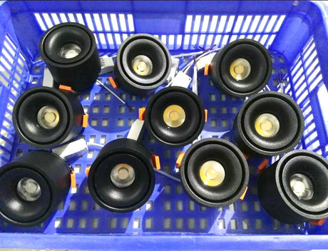 360 degree rotation Round LED Downlight 10W 15W Aluminum AC110V 220V LED Down Light Ceiling Recessed Spot Light