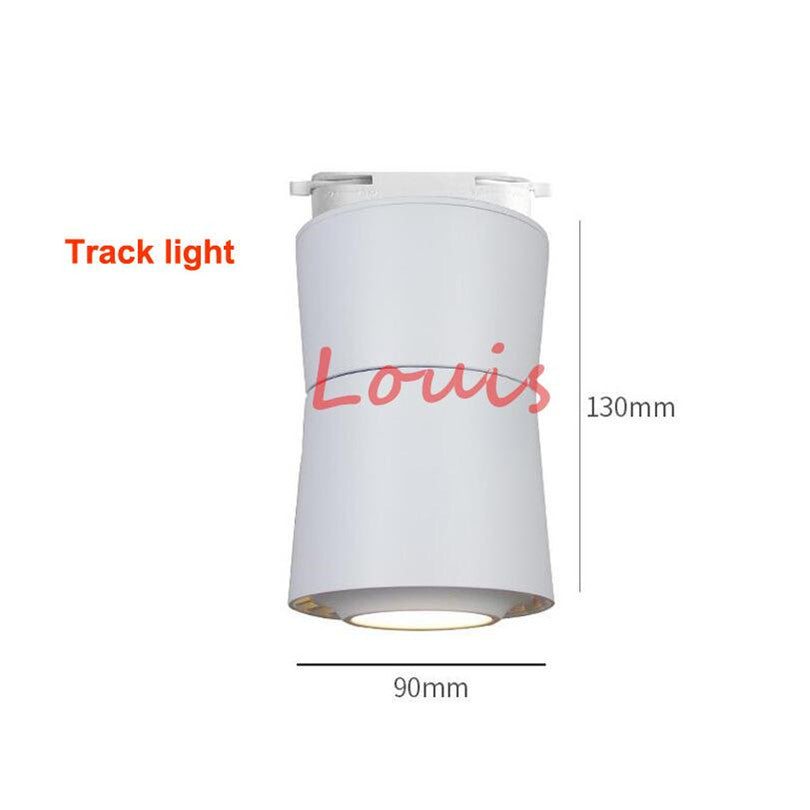 LED Downlights 15W 20W COB LED Ceiling Lamps Adjustable 360 Rotatable LED Track Lights Warm White AC110-220V