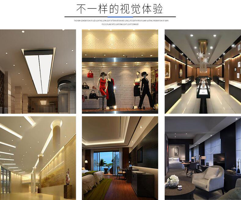 LED Downlights 15W 20W COB LED Ceiling Lamps Adjustable 360 Rotatable LED Track Lights Warm White AC110-220V