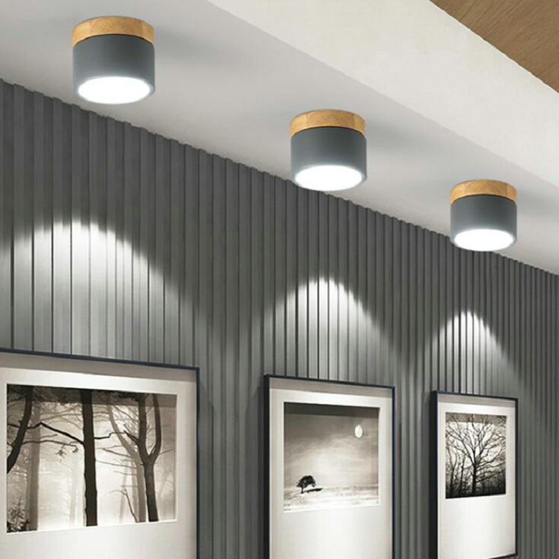 12W LED downlight Dimmable Surface Mounted Ceiling Spot light AC110V/AC220V-AC240V LED Ceiling lamp