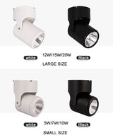 LED Downlights Surface Mounted Downlight LED Lighting Spot light 10pcs/lot Ceiling Lamp COB 5W 7W 12W 15W 20W Angle-adjustable