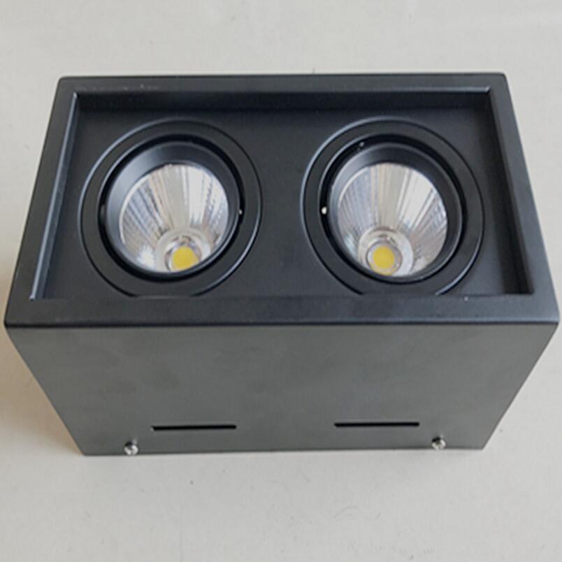 LED downlight AC85V-265V square 20W dimmable LED ceiling spot lighting lamp NO dimmable