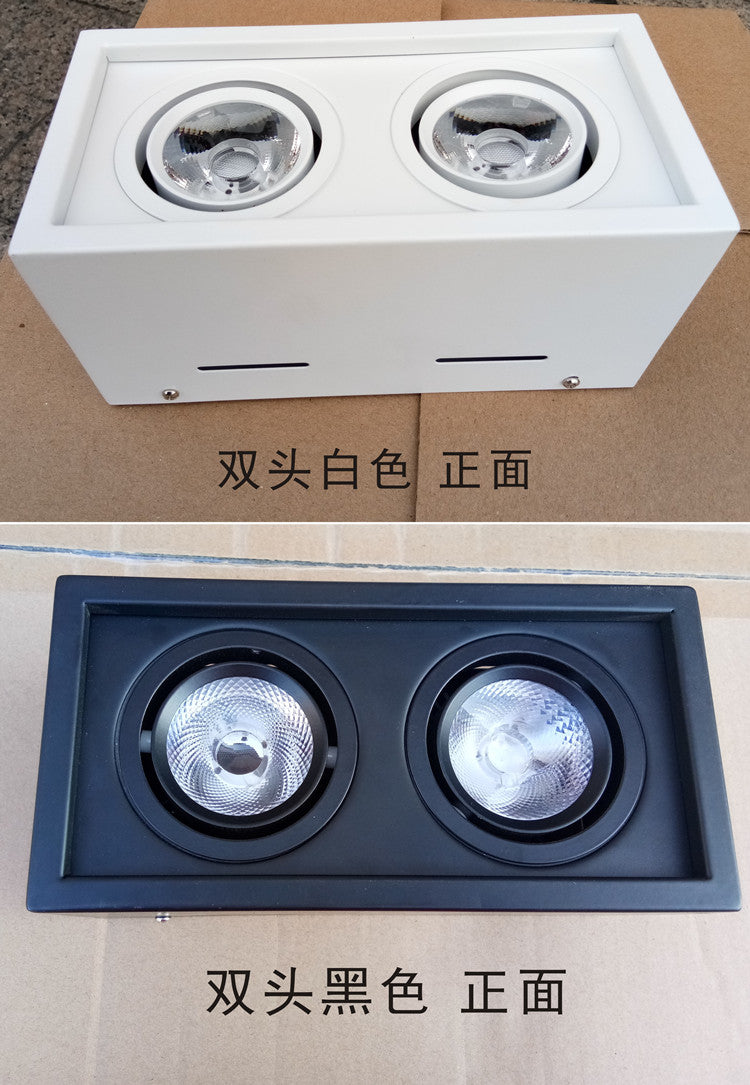 LED downlight AC85V-265V square 20W dimmable LED ceiling spot lighting lamp NO dimmable