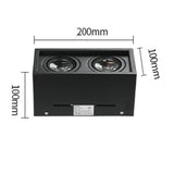 LED downlight AC85V-265V square 20W dimmable LED ceiling spot lighting lamp NO dimmable