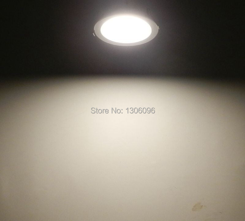 LED DownLight 6pcs/lot driverless dimmable AC220-240V 5W/7W/9W/12W/15W high lumens SMD LED downlight