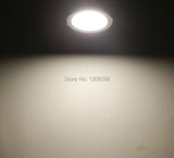 LED DownLight 6pcs/lot driverless dimmable AC220-240V 5W/7W/9W/12W/15W high lumens SMD LED downlight