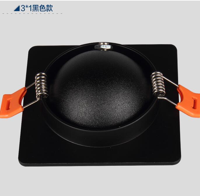 LED Downlights Square led lighting Lamp 3W 5W 7W COB Led downlights Warm/Cool White AC85-265V led lighting Lamp