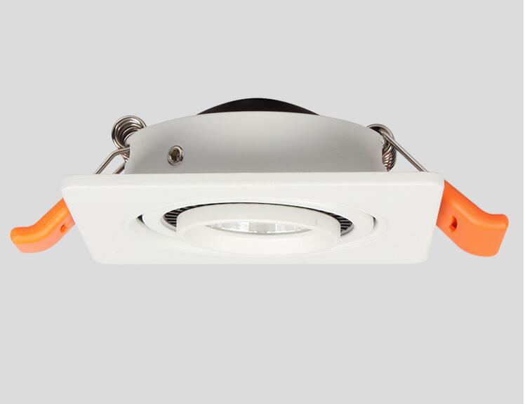 LED Downlights Square led lighting Lamp 3W 5W 7W COB Led downlights Warm/Cool White AC85-265V led lighting Lamp