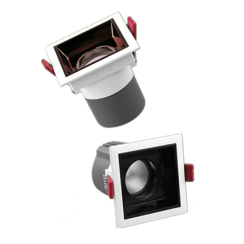 LED COB Ceiling Downlight 7W 10W 15W square LED Spot light AC85-265V For Home Lighting