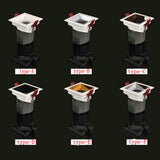 LED COB Ceiling Downlight 7W 10W 15W square LED Spot light AC85-265V For Home Lighting