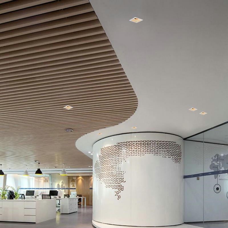 LED COB Ceiling Downlight 7W 10W 15W square LED Spot light AC85-265V For Home Lighting