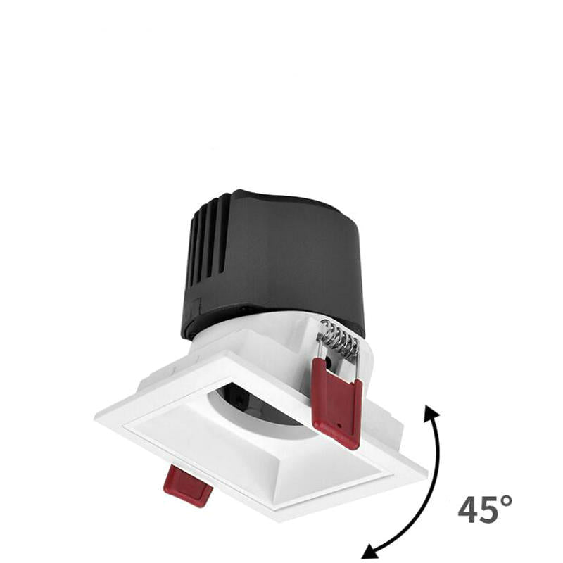 LED COB Ceiling Downlight 7W 10W 15W square LED Spot light AC85-265V For Home Lighting