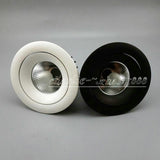 High quality black body White Body dimming LED downlight COB 10W 15W 20W Dimmable LED Spot light led ceiling lamp