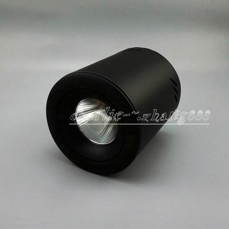 High quality black body White Body dimming LED downlight COB 10W 15W 20W Dimmable LED Spot light led ceiling lamp