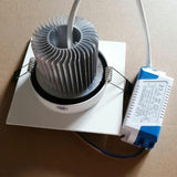 Square Dimmable Led downlight light COB Ceiling SpotLight 10W 12W 15W LED ceiling recessed Lights Indoor Lighting