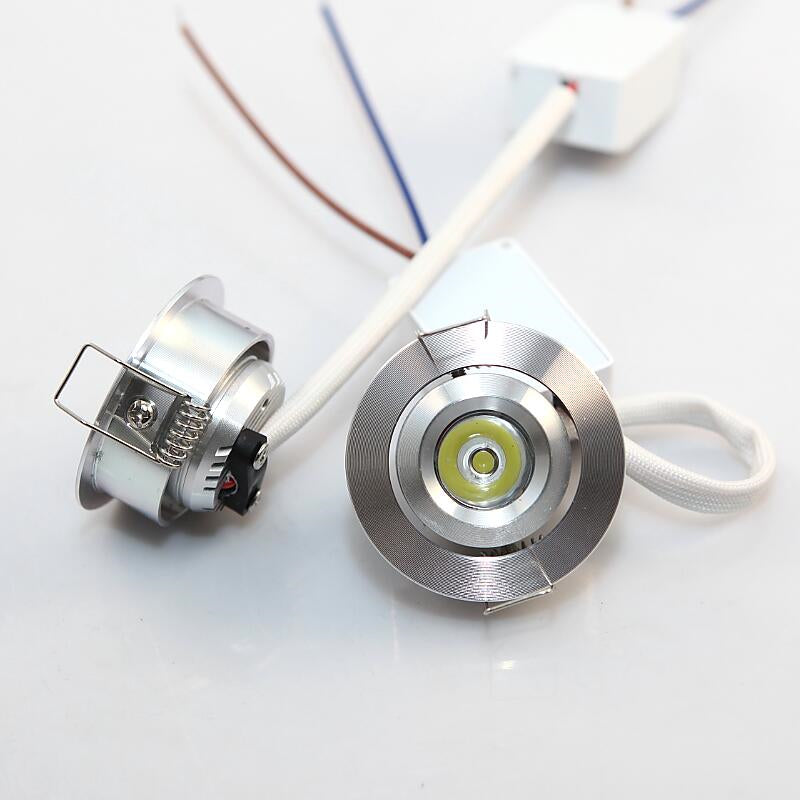 Mini LED downlight spot 3W 10pcs LED cabinet lamps indoor led recessed ceiling downlights bathroom led light LED Driver