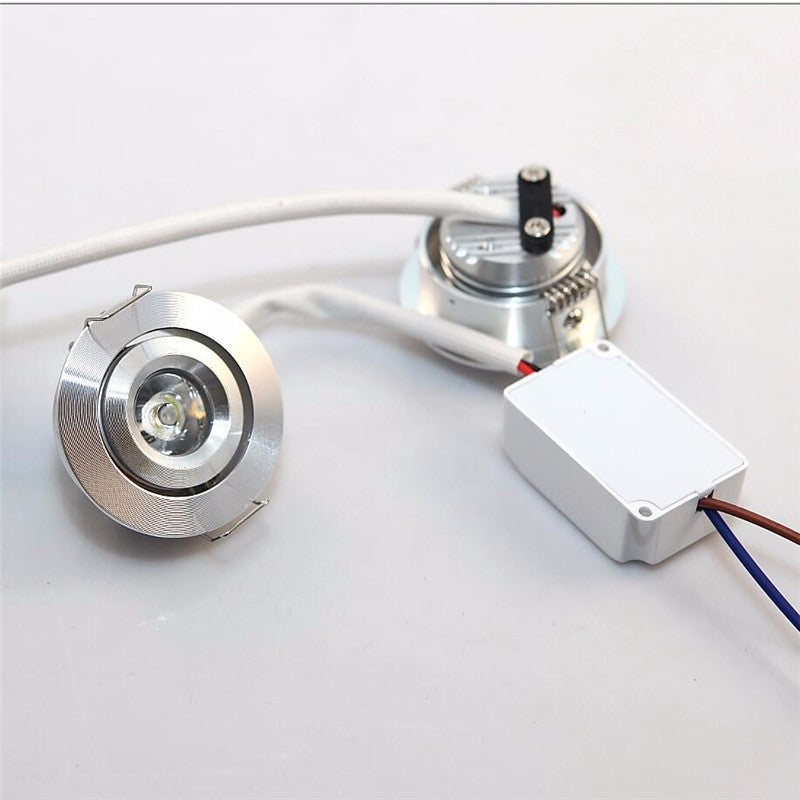 Mini LED downlight spot 3W 10pcs LED cabinet lamps indoor led recessed ceiling downlights bathroom led light LED Driver