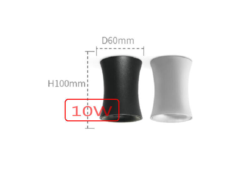 LED Downlight Ceiling Spotlights Living Lamp Nordic Lighting For Kitchen Bathroom 10W 15W Spot light Surface mounted AC85-265v