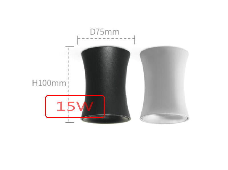 LED Downlight Ceiling Spotlights Living Lamp Nordic Lighting For Kitchen Bathroom 10W 15W Spot light Surface mounted AC85-265v