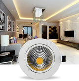Dimmable Led downlight light COB Ceiling Spot Light 3W 5W 7W 9W 12W 85-265V ceiling recessed Lights Indoor Lighting