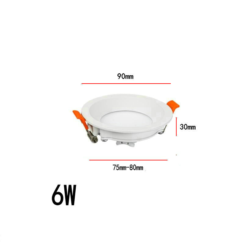 LED Downlight Lamp 6W 10W 15W 25W LED Spot 220V / 110V Ceiling Recessed Downlights Round Led Panel Light