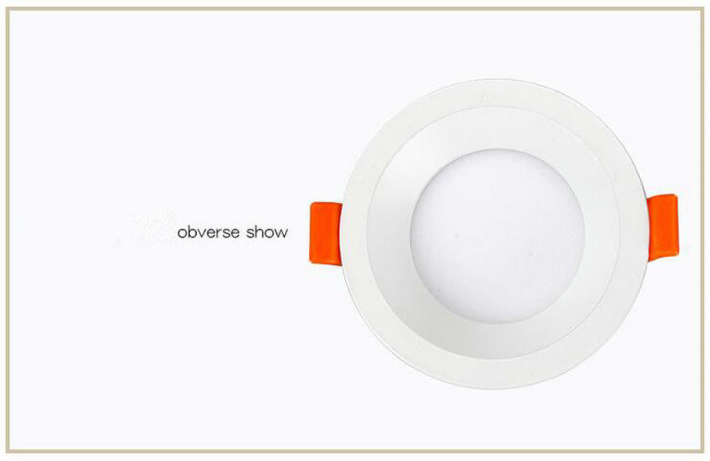 LED Downlight Lamp 6W 10W 15W 25W LED Spot 220V / 110V Ceiling Recessed Downlights Round Led Panel Light