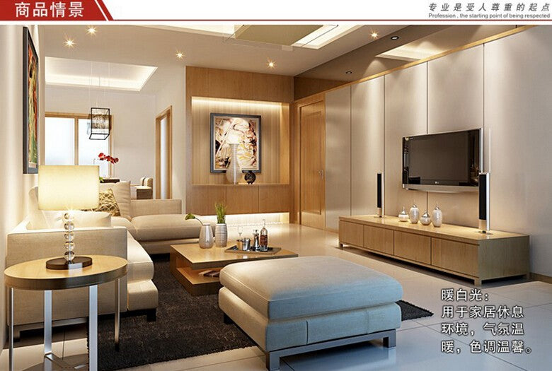 LED Downlight 3W 5W 7W 9W 12W 15W Thick aluminum Recessed LED Spot Lighting Bedroom Kitchen Indoor led down light lamp