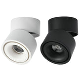 LED downlights Surface Mounted 10W 15W 20W COB Ceiling Spotlight 360 degree Rotation Ceiling Downlight White AC85-265V