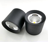 LED Panel Light Surface Mounted leds 12W 15W 20W Square/Round Downlight ceiling down AC110V-240V lampada lamp