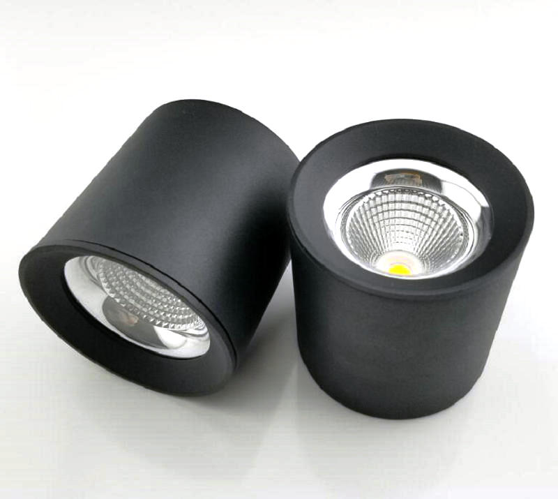 LED Panel Light Surface Mounted leds 12W 15W 20W Square/Round Downlight ceiling down AC110V-240V lampada lamp