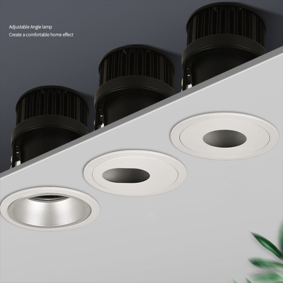 Anti-Glare LED Downlight 10W 15W LED Spot Lights 220V Recessed Ceiling Downlight For Living Room Bedroom Indoor Spot Lighting