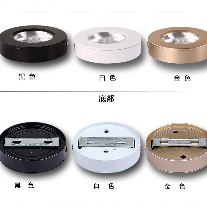 New Arrival AC220V LED Downlights 3W 5W COB Surface Mounted Downlights downlight anti-glare bedroom living room corridor