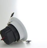 High Brightness COB led downlight lamp 6W 12W white shell AC110~220V spotlight ceiling Warm/Cool White