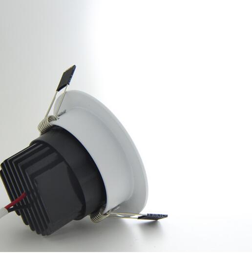 High Brightness COB led downlight lamp 6W 12W white shell AC110~220V spotlight ceiling Warm/Cool White