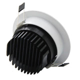 High Brightness COB led downlight lamp 6W 12W white shell AC110~220V spotlight ceiling Warm/Cool White