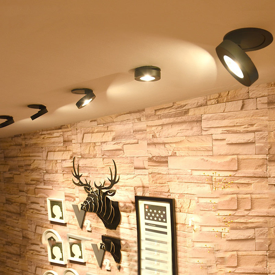 Ultra Recessed LED Downlight COB LED Ceiling Spotlight Lamp AC85-265V 3W 5W 7W 10W Aluminum Downlights For Living Dining Room